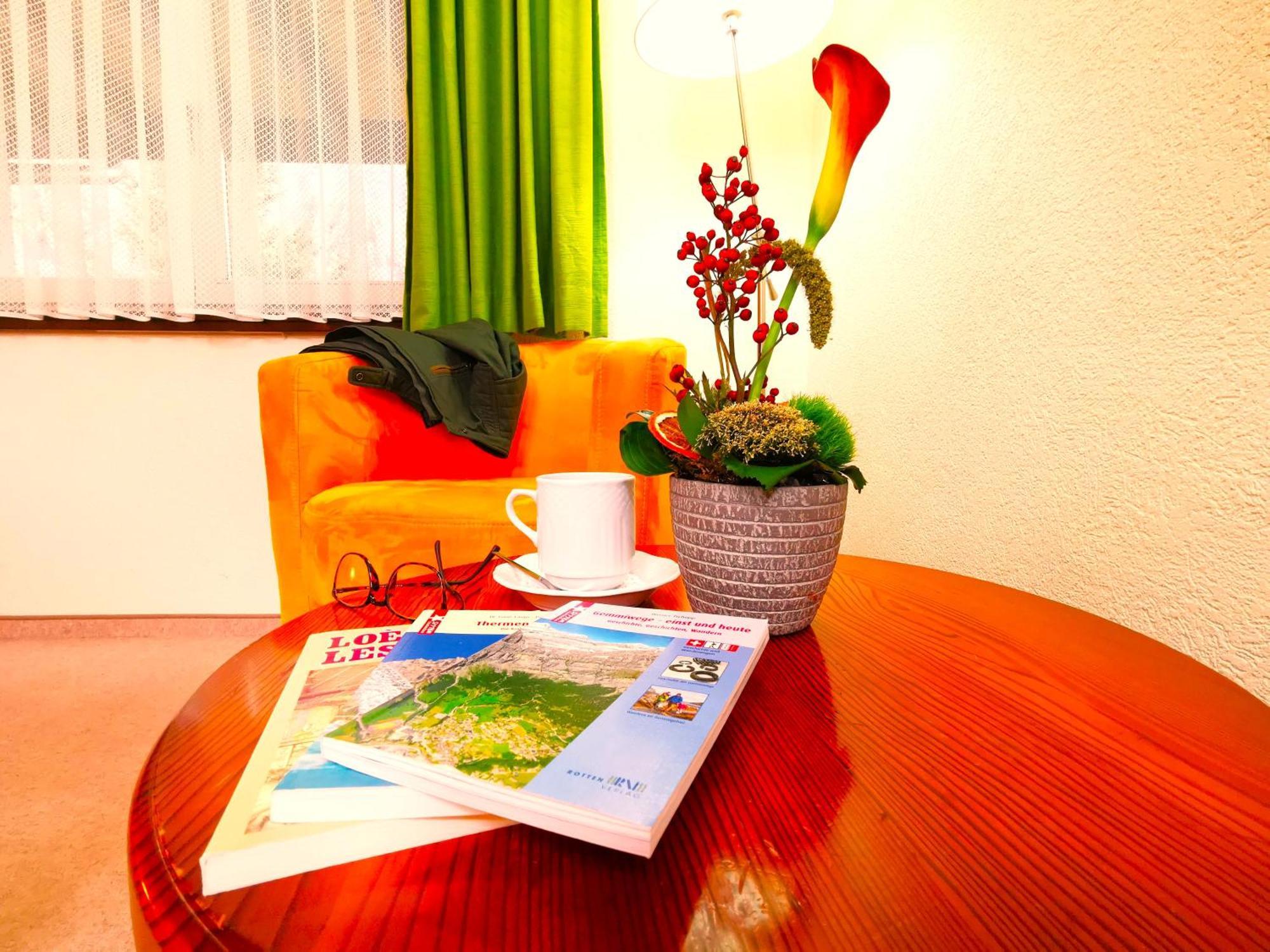 Hotel Alpenblick-Leukerbad-Therme Номер фото