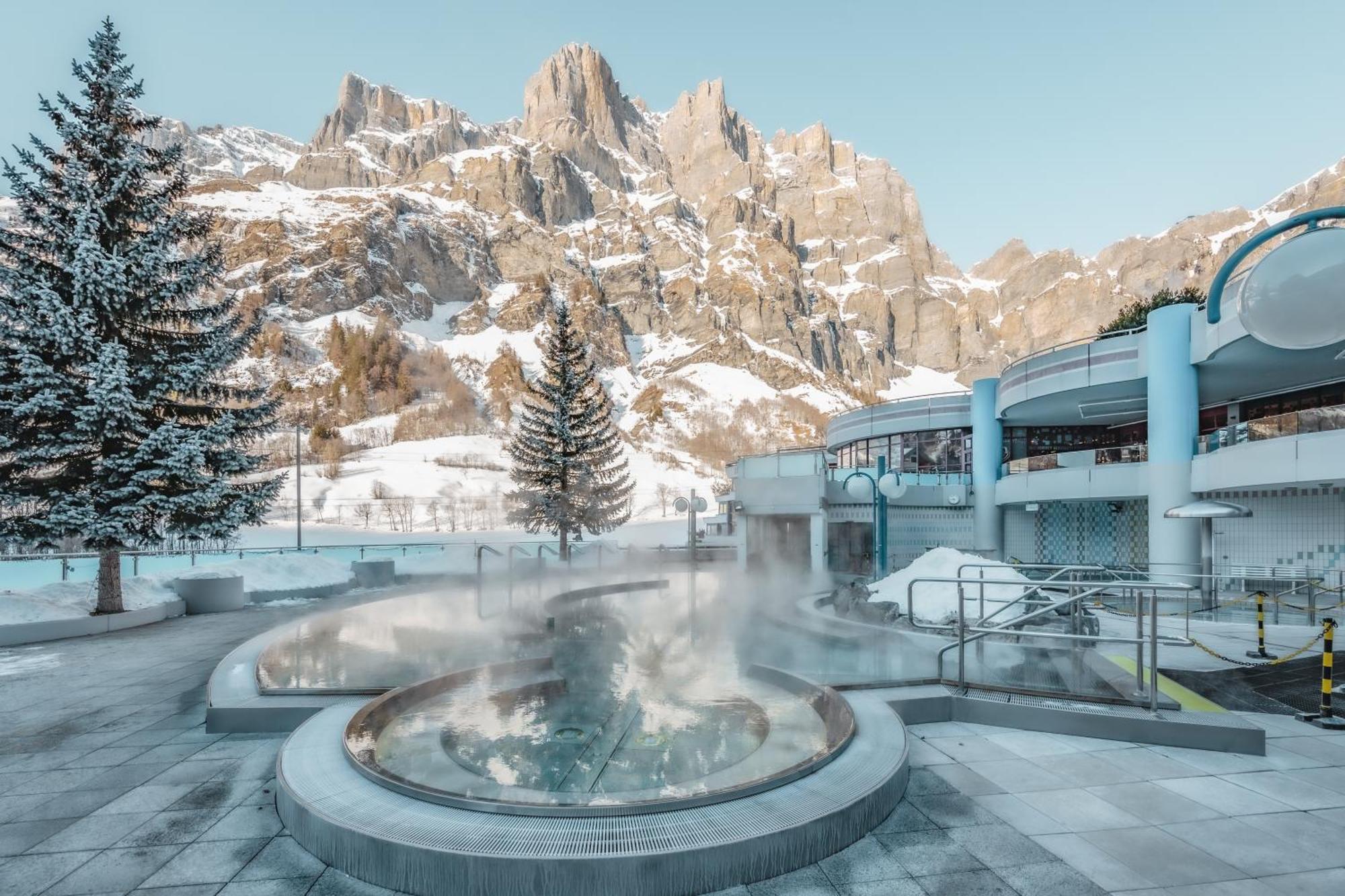 Hotel Alpenblick-Leukerbad-Therme Экстерьер фото